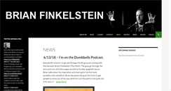 Desktop Screenshot of brianfinkelstein.com